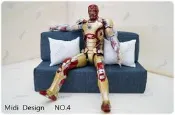 mk42 13色 hot toys 12吋 1/6 1/9 King Arts 皆適用 簡約沙發 Sofa mms197