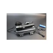 (店+)翔準AOG 戰術槍燈 附側邊夾具 收納盒 按鍵開關/老鼠尾 4件組槍燈 18650 充電 可手持 B03032GMA 燈具 生存 露營