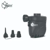 【Outdoorbase】颶風強力幫浦馬達-附三種國際尺寸吹嘴(電動幫浦 充氣床墊幫浦 充氣馬達 打氣機 充氣機)