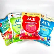 均福藥局 ACE軟糖 酸熊Q / 字母Q / 無糖Q / 水果Q 隨手包 / 量販包 / 斑斑水果條 比利時原裝進口 無糖棒棒糖