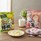 Chara微百貨 《 Chara 微百貨 》 日本 Ribon 立夣 挑戰糖系列-檸檬/梅子 60g