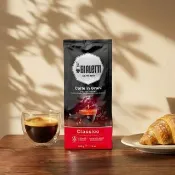 【Bialetti 比亞樂堤】原裝進口研磨中焙咖啡豆-羅馬晨典咖啡豆1包(500g/包)