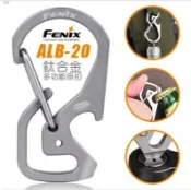 【【蘋果戶外】】Fenix ALB-20 鈦合金多功能掛扣【9g】輕量扣環 開瓶器 一字螺絲刀