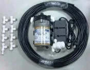 超省節能 噴霧機馬達+8組噴頭 連續噴霧 噴霧 降溫 清淨空氣 微霧機 造霧機 水霧機