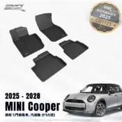 【3D卡固】MINI COOPER F65型 適用 5門掀背車 卡固立體汽車腳踏墊 3D神爪立體防水腳踏墊 後行李箱墊