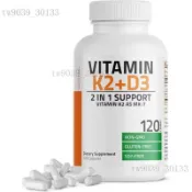 🎁臺倉出貨🍒【在臺出貨】Vitamin🌸維生素K2+D3膠囊120粒