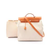 【DOKODEMO】【二手】愛馬仕 HERMES 手提包 Herbag MM 米白色/NATURAL其他 Herbag MM 女士二手 B