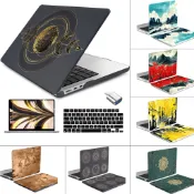磨砂保護殼 適用於MacBook Air Pro 13 14英吋 A2992 M4 M2 M3芯片 2024打印外殼