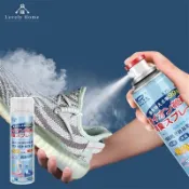 【松果購物】(台中 可愛小舖)鞋子除臭噴霧2罐 鞋襪除臭噴霧 奈米銀離子除臭 鞋子清潔劑 腳汗腳臭異味清潔用品