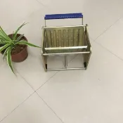 臻選時刻 【專業擠水】拖把夾水器 拖把壓水器 拖把榨水機 拖把擠水器 五金拖把桶 船用清潔工具 不鏽鋼材質 省力設計 快速脫水 廚房浴室陽臺適用