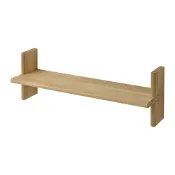 【IKEA 宜家家居】KLAVRESTRÖM 上牆式層架, 橡木, 60x20 公分