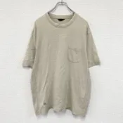 【DOKODEMO】Paul Smith短袖 T 卹，米色，XL 碼，古著。