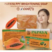 Sabun papaya mencerahkan kulit kandungan vitamin AC & E