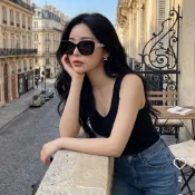 CHANEL 香奈兒 墨鏡 太陽眼鏡(黑色)CH5422B