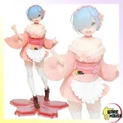 ￥儲藏室￥港版  Re:從零開始的異世界生活 櫻花 蕾姆 雷姆 站姿 和服  花瓣 美少女 手辦 公仔 模型 擺飾 禮物