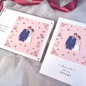 【相框-內含紙本】7吋壓克力相框/客製/似顏繪加購商