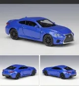 阿莎力 Welly 威利 LEXUS RC F 凌志 正版授權 1：36 1/36   合金車 模型車 迴力車T01