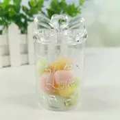 【材料王批發｜台灣現貨】圓形透明糖果罐｜糖果盒 糖果罐 塑膠罐