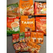 馬來西亞境內伴手禮 飲粉混搭組合 嚐口味最佳選擇 白咖啡 奶茶 拉茶美祿 舊街場 祖爺爺 咖啡樹 AIK BOH