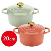 左東精品代購 日本代購 T-fal 法國特福 20cm 輕量 法式燉鍋 3.2L 鋁鍋 雙耳湯鍋 無水鍋 電磁爐可用 可進烤箱