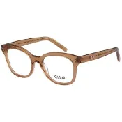 【Chloe’ 蔻依】光學眼鏡 CE2703(透明咖啡色)