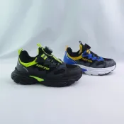 LOTTO LT5AKR026- 中大童 轉扣避震跑鞋 運動鞋 免綁鞋帶【iSport愛運動】