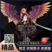 奧利維爾手辦暗黑天使動漫二次元神擊的巴哈姆特之怒戰神模型擺件