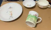 古瓷堂日本回流瓷器 日本回流Narumi骨瓷咖啡杯 經典和風下午茶餐具 高級禮品送禮 手沖咖啡杯 精緻陶瓷杯具組