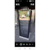 9成9新，全新沒用過～二手中古258公升單門透明玻璃冷藏冰箱，營業用，9成9新，保固3個月，請詢問大戶藥師