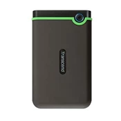 【順發線上購物】Transcend 創見 StoreJet 25M3 軍規防震 2TB 2.5吋行動硬碟-鐵灰色