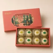 【和生御品】蘇式經典8入禮盒(綠豆凸、綠豆椪、中秋禮盒、春節禮盒、新春禮盒、伴手禮)