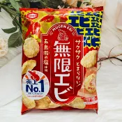 日韓小潼 日本 龜田製果 無限蝦米果/無限海苔米果 兩種風味供選 蝦仙貝 海苔仙貝 無限米餅 無限仙貝 無限蝦｜全店$299 全家取貨免運｜滿額折500｜APP下單最高賺19%點數⚡