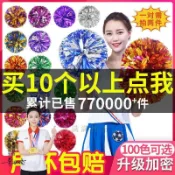 【啦啦隊花球】拉拉隊手花 啦啦花球 綵球 廣場舞 啦啦操花球 跳舞蹈手拿花 表演道具 運動會加油棒 舞蹈手花 啦啦隊手搖