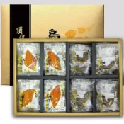 【神腦生活】晶鱻烏金 一口烏魚子+炭烤烏魚腱 金賞禮盒+提袋