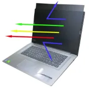 (店+)【Ezstick】Lenovo IdeaPad 320S 15IKB 15IKBR 防窺片｜檔片式固定設計｜防藍光/防眩光｜左右或四向視角選擇｜360度/四向視角防窺