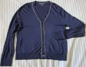 [美國自購] Banana Republic Cardigan Sweater 羊毛衫 針織外套 男性