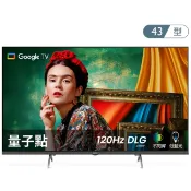 BENQ 電視 E43-760 量子點護眼 Google TV 43型 液晶電視