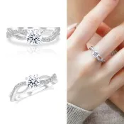 【AURORA 歐羅拉】GIA 50分 D VS2 3VG 八心八箭天然真鑽 PT950鉑金台 鑽戒女戒婚戒 成真