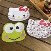 小菜盤✨餐盤 盤子 創意造型碟迪士尼餐具蛋糕卡通可愛造型碟密胺仿瓷零食碟吐骨碟盤