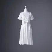 【全新上市】Narcisse渡假風鏤空蕾絲純棉洋裝