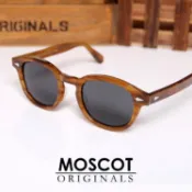 24臺灣熱賣 ?特價 MOSCOT瑪士高黑色藍色眼鏡 全圓框板材眼鏡架方框眼鏡男女同款眼鏡