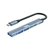 【FLYone】PD-100 五合一 TYPE-C USB3.2 GEN1 HUB 多功能 集線器 OTG 5G高速 USB 傳輸線 充電線