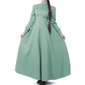 (店+)霍爾的移動城堡-蘇菲 WULA烏拉 霍爾cos 霍爾衣服 蘇菲裙子 日本動漫蘇菲服裝 老奶奶 霍爾角