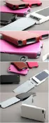 台北NOVA實體門市【Iron-Hero】GLAMOUR+ HODA iPhone4 / 4S 超薄納帕紋掀蓋皮套