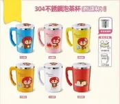 7-11 家事小浣熊 304不鏽鋼杯泡茶杯(附濾杯) 單售可挑款