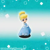 大賀屋 日貨 灰姑娘 公仔 PVC Q-Posket 迪士尼公主 公主 仙杜瑞拉 迪士尼 正版 L00010933