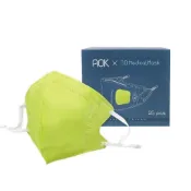 (店+)【AOK 飛速】【AOK飛速】綠色 成人3D立體醫用口罩 (25入/盒)
