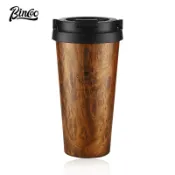 BINCOO 陶瓷內膽咖啡保溫杯不銹鋼水杯 便攜大容量 適宜戶外旅行 500ML