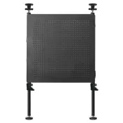 (店+)【dayneeds 日需百備】頂天立地 廚房/桌上型烤漆收納架 搭45x42沖孔平面網1片 掛架/網架/櫥櫃下可用