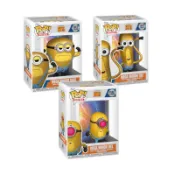 【墊腳石】*【FUNKO】神偷奶爸4 Mega Minion公仔-戴夫/梅爾/提姆